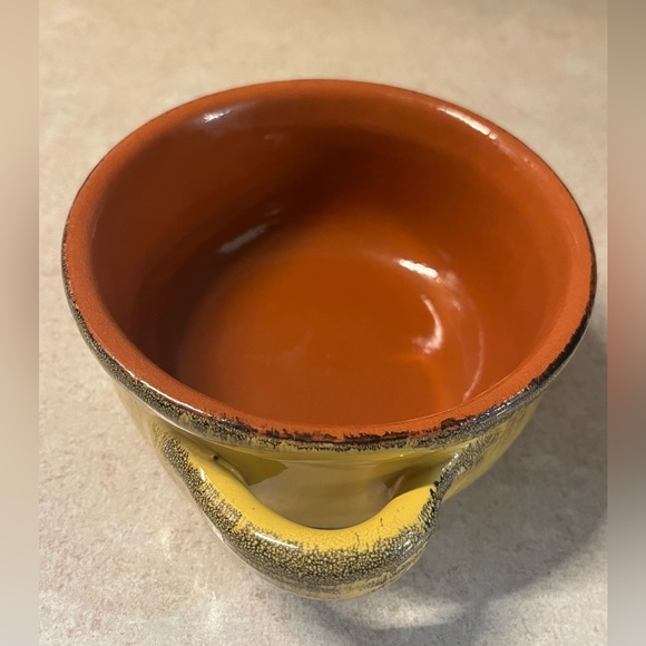 De Silva Terre D' Umbria Handmade Italian Pottery Soup Bowl Two Handles - Picture 1 of 10